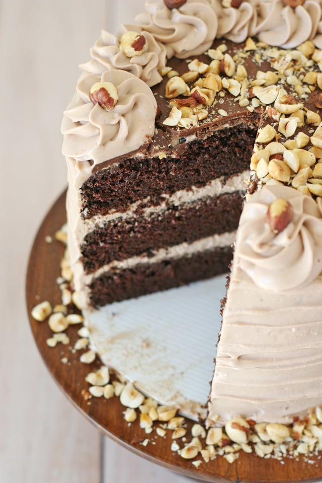 Chocolate Hazelnut Cake – Glorious Treats