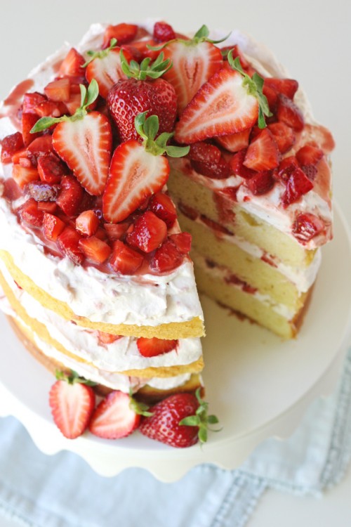 The Best Strawberry Shortcake Cake Glorious Treats 