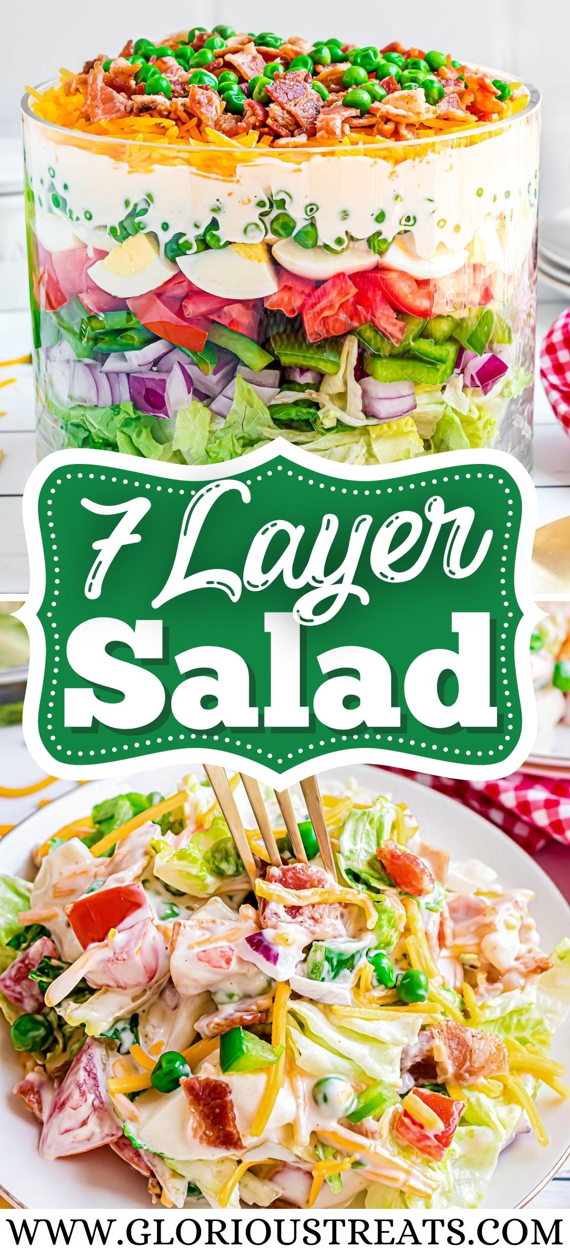 Seven Layer Salad Glorious Treats