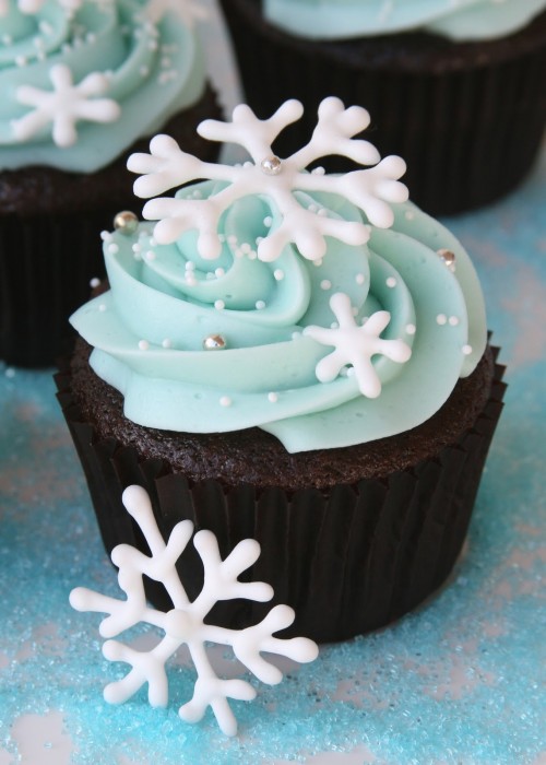 Ice White Snowflakes Cake  Baking, Recipes and Tutorials - The
