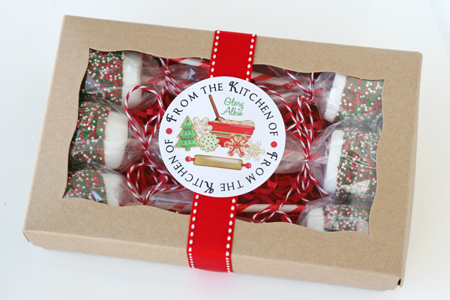 Christmas Marshmallow Pops – Glorious Treats
