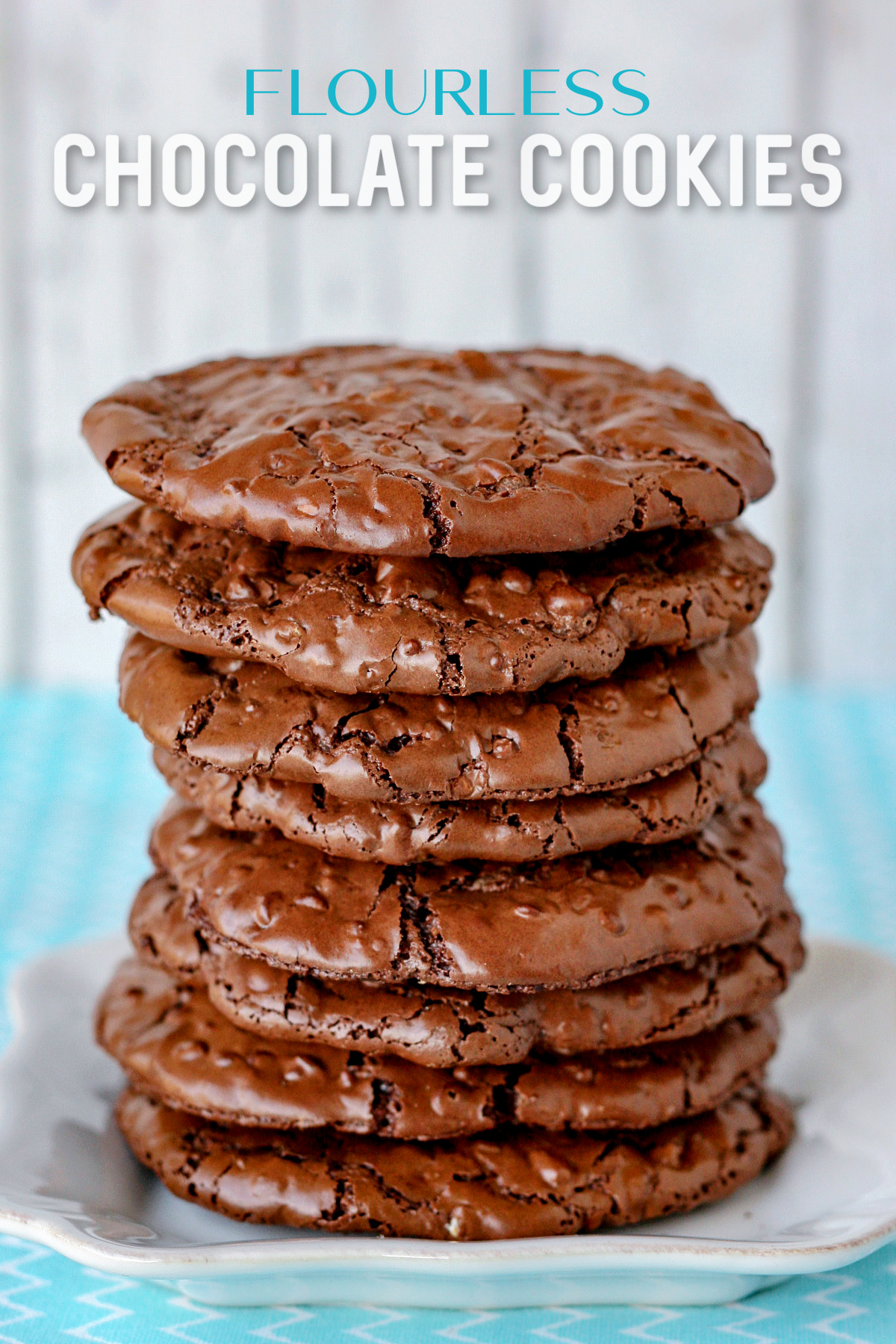 Flourless Chocolate Cookies - Glorious Treats