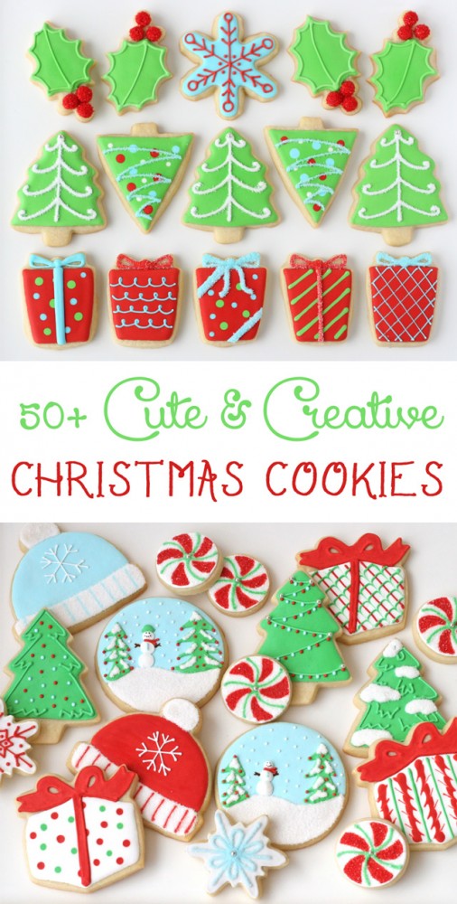 Decorated Christmas Cookies - Glorious Treats