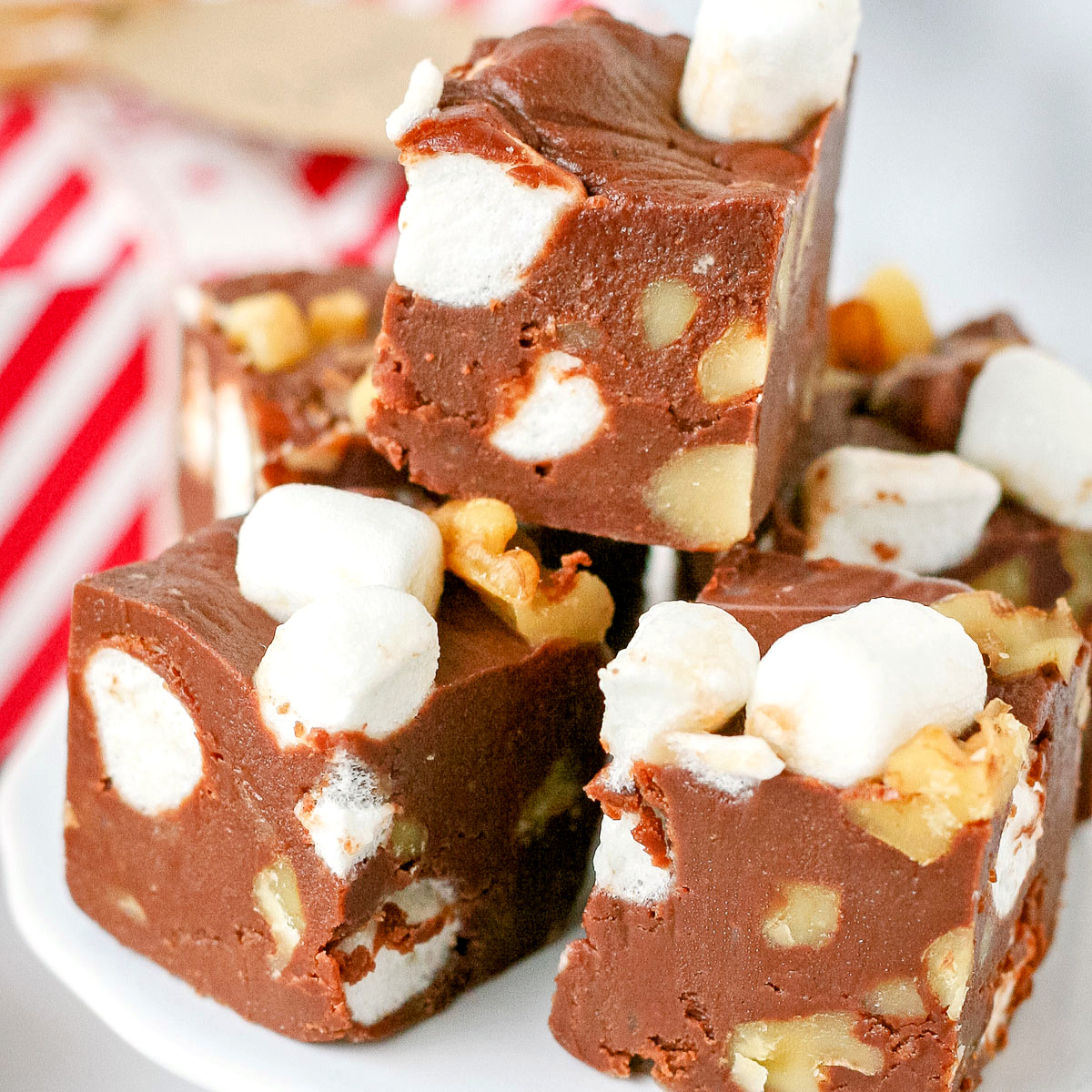 Rocky road 2024 fudge recipe