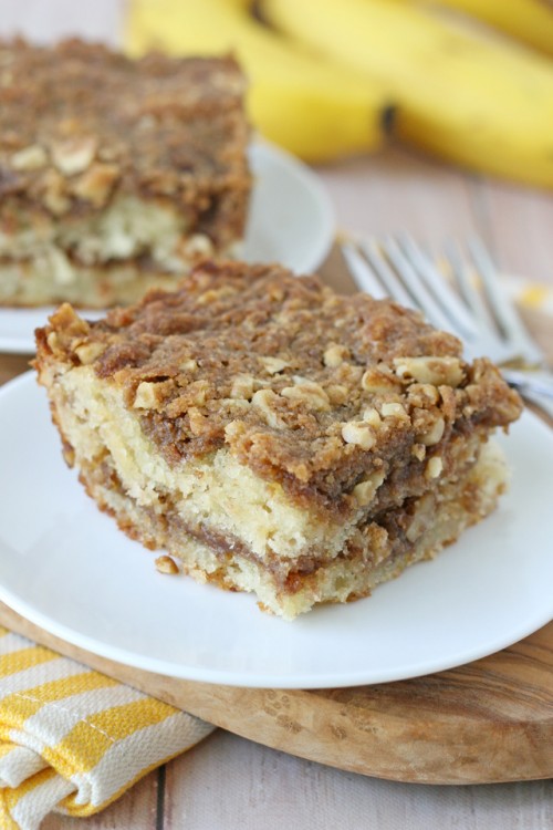 Banana Bread Coffee Cake - Glorious Treats