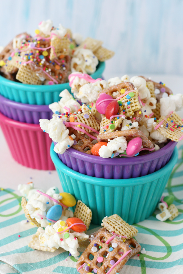 Party Popcorn Snack Mix - Glorious Treats