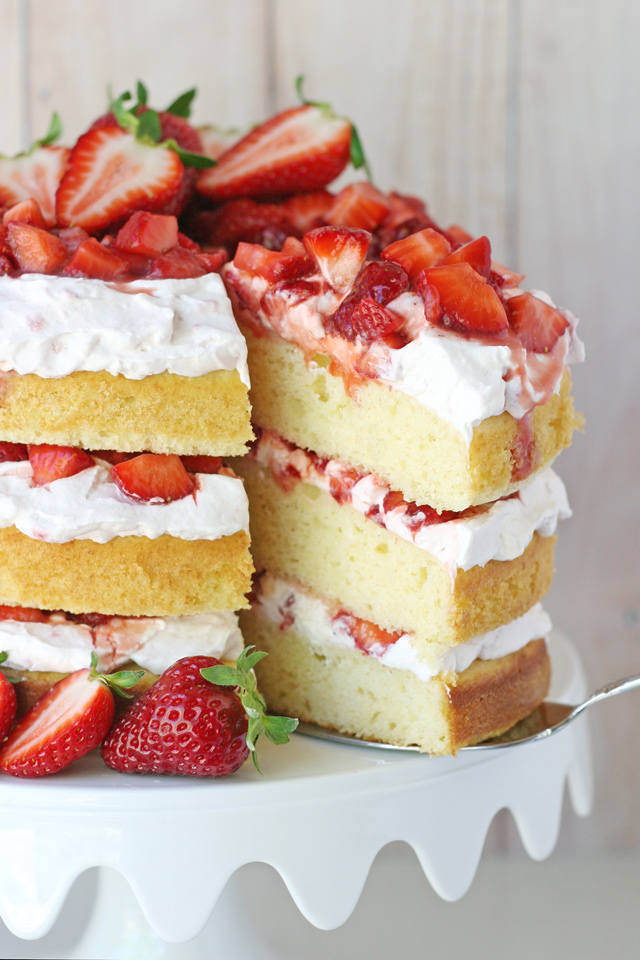 Summer-Strawberry-Cake - Glorious Treats