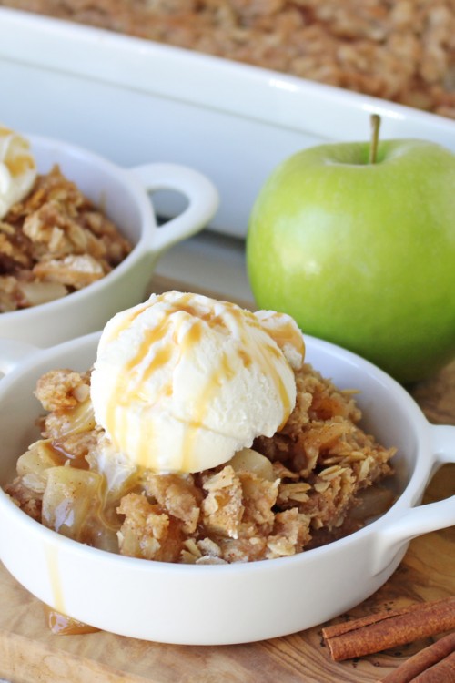 Perfect Apple Crisp - Glorious Treats