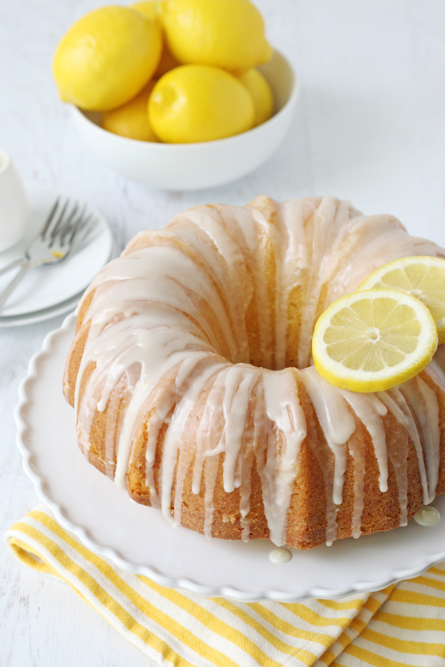 Lemon Bundt Cake - Glorious Treats