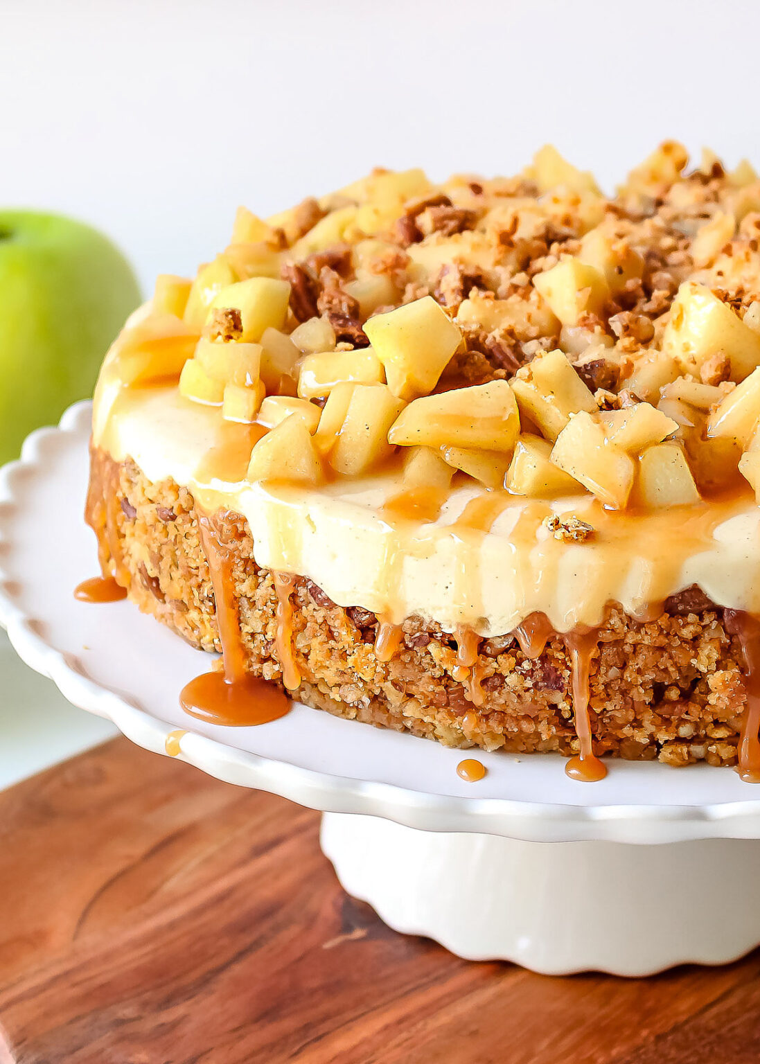 Caramel Apple Cheesecake Glorious Treats 